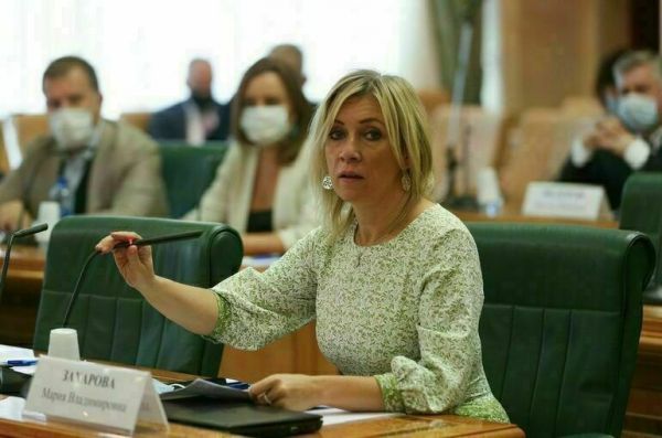 Захарова ответила на заявления о «вторжении» на Украину «под чужим флагом» Захарова ответила на заявления о «вторжении» на Украину «под чужим флагом»