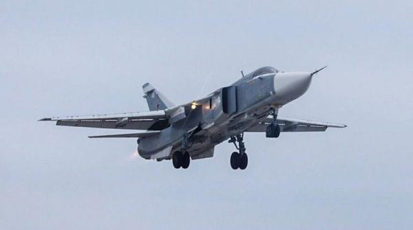 В Волгоградской области разбился Су-24 В Волгоградской области разбился Су-24